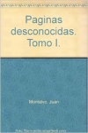 Páginas desconocidas. Tomo I vignette