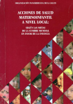Acciones de salud materno infantil a nivel local vignette